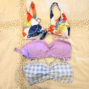 Colorful Bikini Top Set Size S